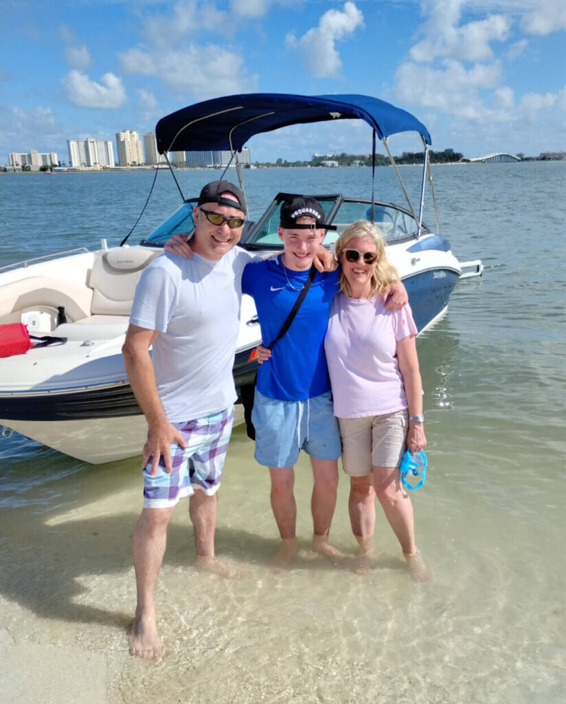 Sightseeing private boat charter clearwater
