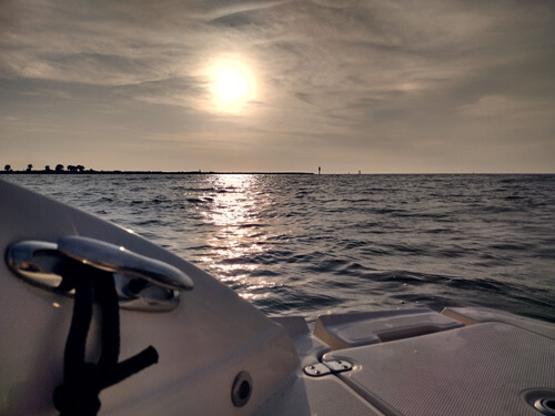 private charter sunset sandkey beach