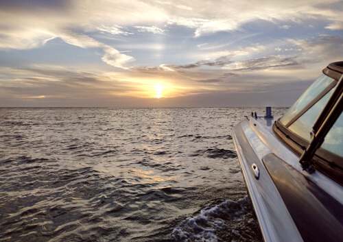 sunset cruise engagement